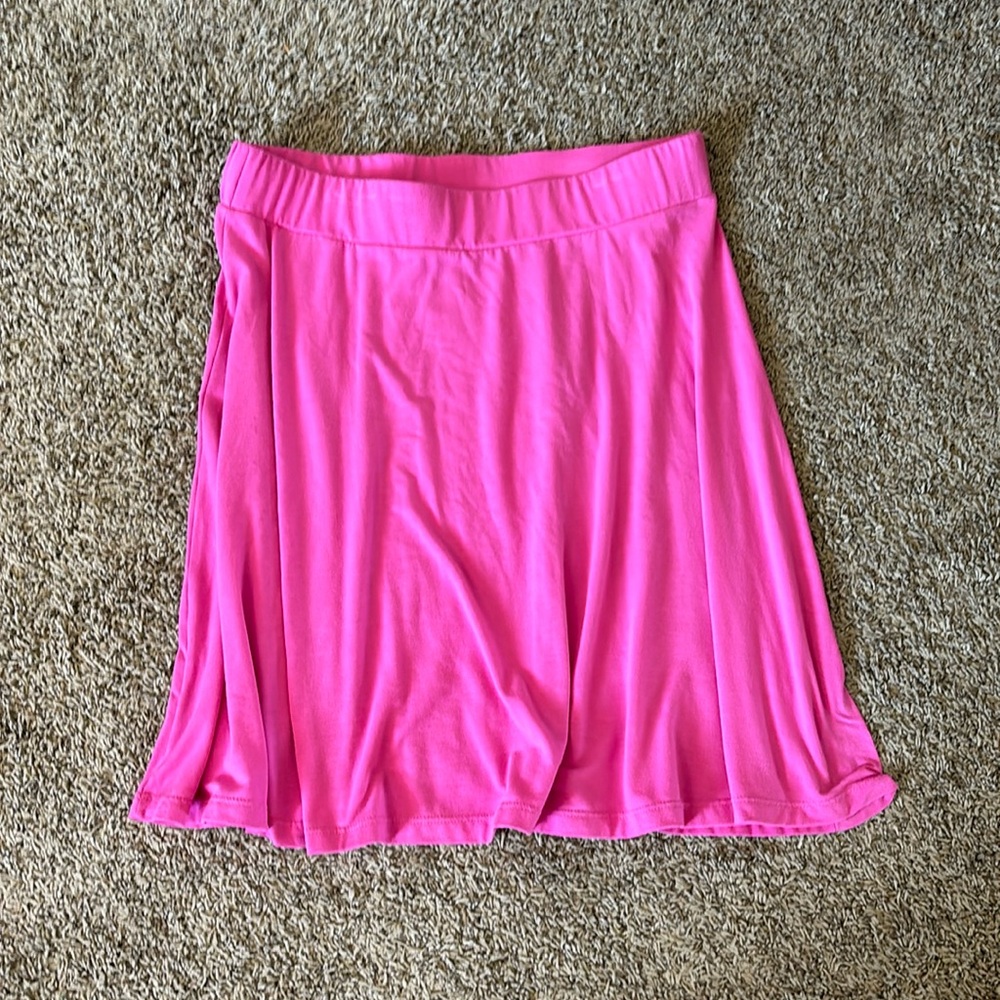 Pink skirt